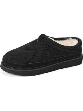 Cozy Women's Knit Clogs - Fireside Comfort Slippers for Home & Outdoor Use